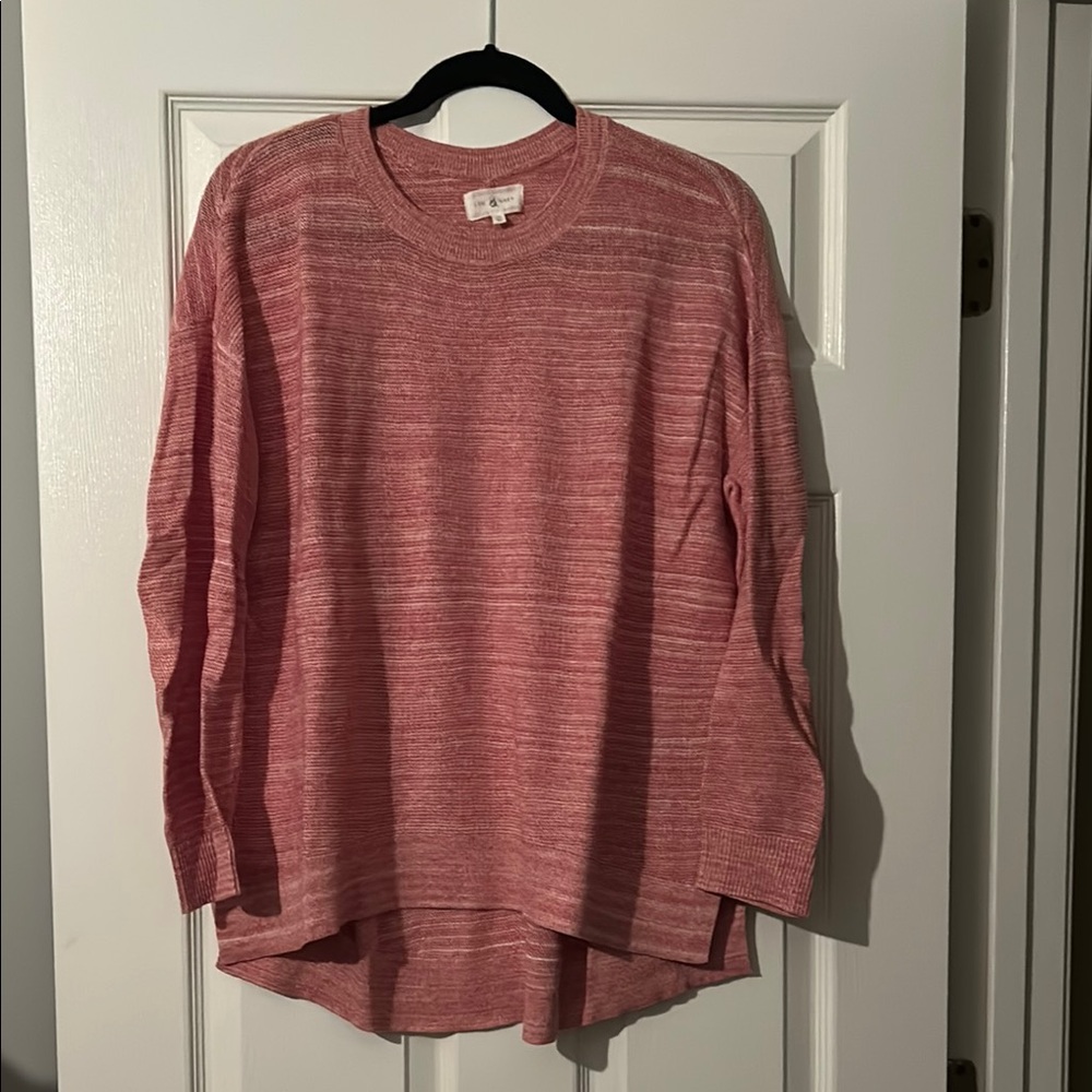 Lou & Grey Red Crew Neck Sweater
